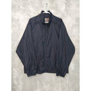 5.11 Tactical Series Jacket Mens Large Black Packable Windbreaker Full Zip